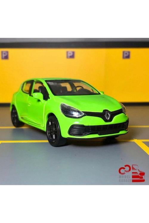 Renault Clio Rs 1/36 Ölçek *C&C Model Garage* Çek Bırak Diecast Metal Model Araba Oyuncak