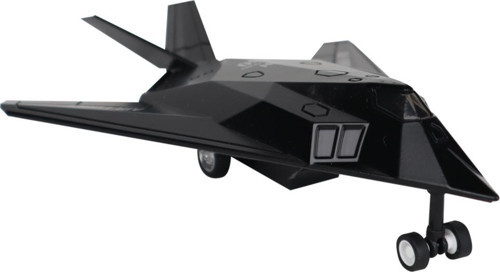 Die Cast Sesli Ve Işıklı Çek Bırak F-117 Savaş Uçağı