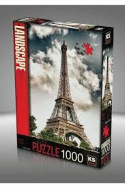 Puzzle Eiffel Tower Paris 1000 Parça Eyfel Kulesi Yapboz Seti 11465