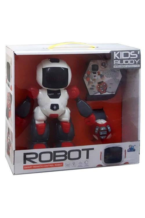 Oyuncak Uzaktan Kumandalı Işıklı Sesli Yürüyen Robot 616-1