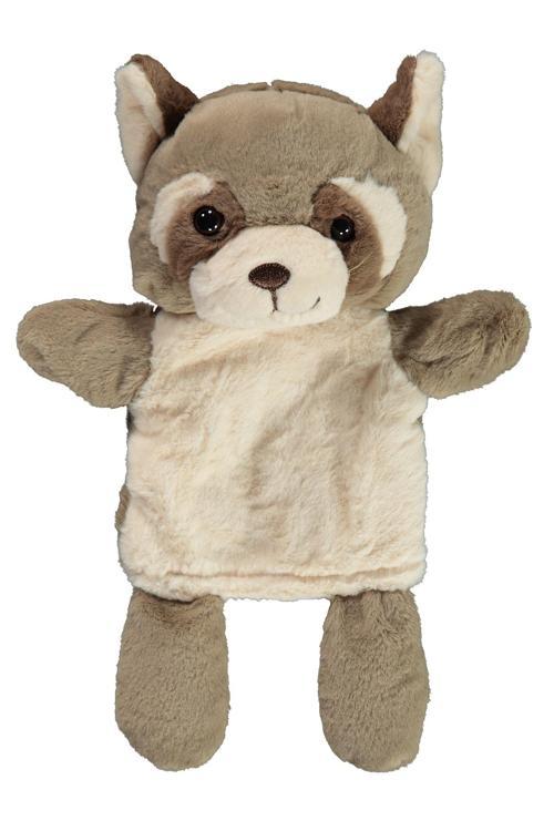 Oyuncak El Kuklası Rakun Kahverengi