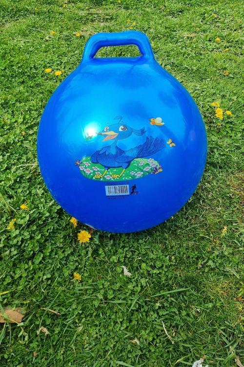 Zıp Zıp Kanguru Zıplama Plates Topu Çocuk Plates Topu 100 Cm Çap 40 Cm Yüksek