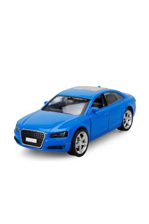Oyuncak Metal Model Araba Açılır Kapı 1/36 Çek Bırak Kırmızı Audi