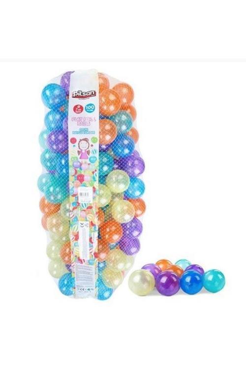 Oyuncak Simli Havuz Topu 7 Cm 100 Adet Havuz Topu