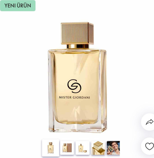 Giordani Gold Mister Giordani Eau de Parfum yeni