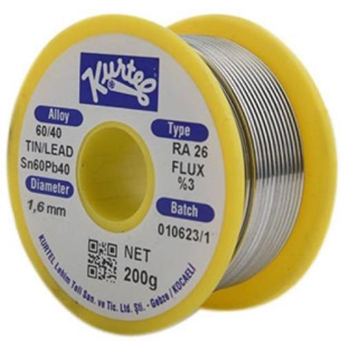 1.60 mm 60/40 200 Gr Lehim Teli