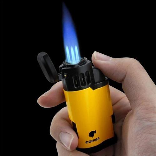 CCM0776 Jet Torch Delicili Puro Çakmağı Sarı