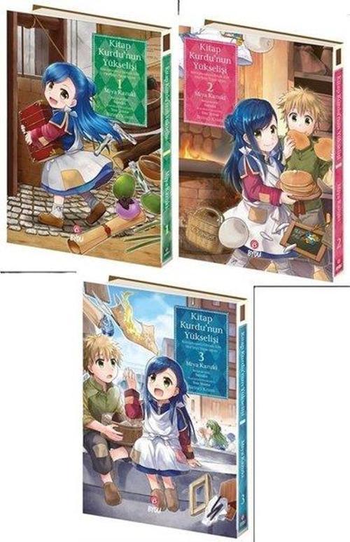 Kitap Kurdu'nun Yükselişi 1 - 2 - 3 Seti - 3 Kitap Takım