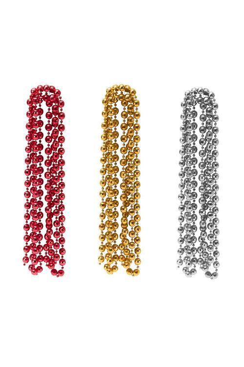 Premium 5 metre 6mm Yılbaşı Zincir Süs Gold