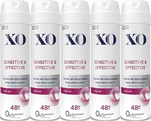 Deodorant 150ML Women-Kadın Sensitive & Effective (5 Li Set)
