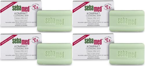 Sabun Kompakt Hassas Cilt 100GR (4 Lü Set)