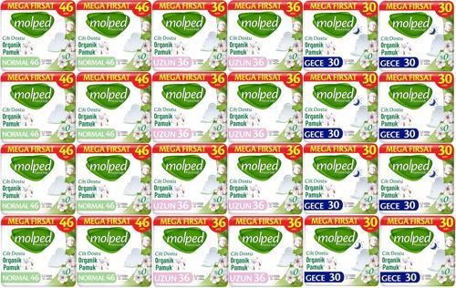 Pure&Soft Hijyenik Ped Avantaj PK Normal 368 + Uzun 288 + Gece 240 Toplam : 896 Adet