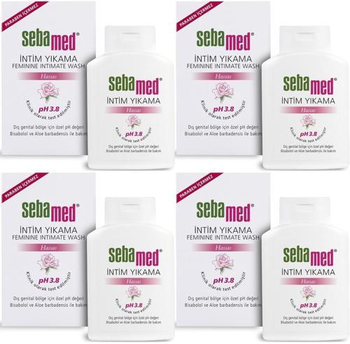 İntim Likit 200ML (Genital Bölge Temizleyici) (4 Lü Set)