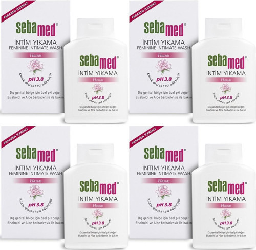 İntim Likit 200ML (Genital Bölge Temizleyici) (4 Lü Set)