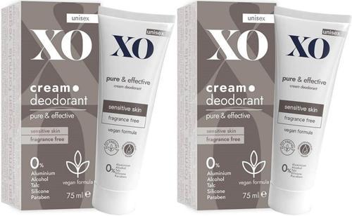 Krem Deodorant 75ML Unisex Pure & Effective Kokusuz (2 Li Set)