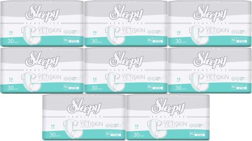 Yetişkin Hasta Bezi Bel Bantlı XL - Extra Large - Ekstra Large 240 Adet (8PK*30)