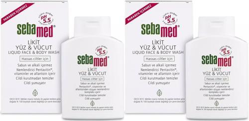Yüz ve Vücut Temizleyici Likit 200ML (2 Li Set)