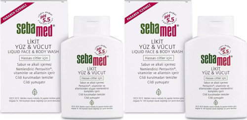 Yüz ve Vücut Temizleyici Likit 200ML (2 Li Set)