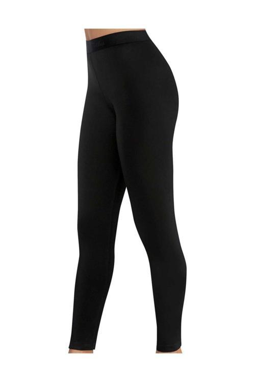 Kadın Termal Tayt Alt Siyah S