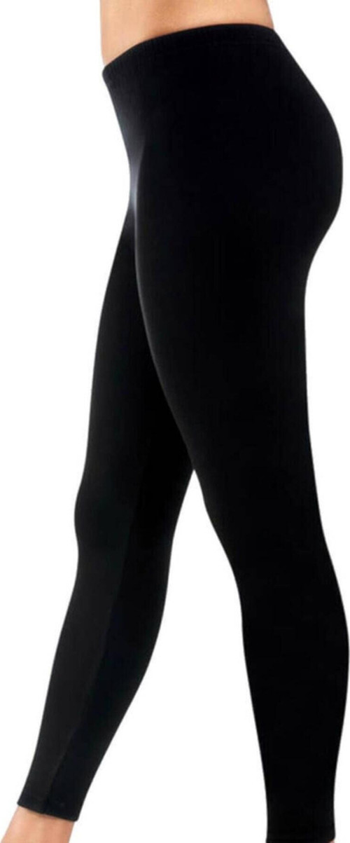 Kadın Siyah 1'Li Paket 2001 Termal Şardonlu Tayt Siyah M