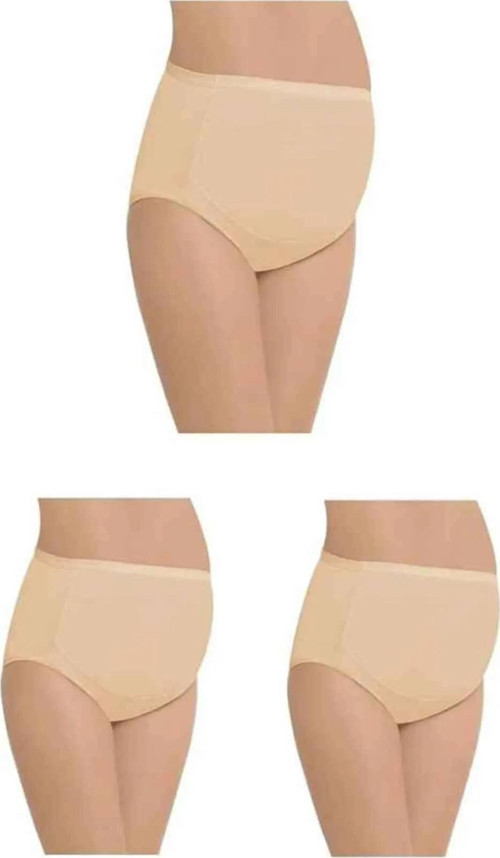 Hamile Kilotu Büyük Beden 3 Adet Tenn 2Xl