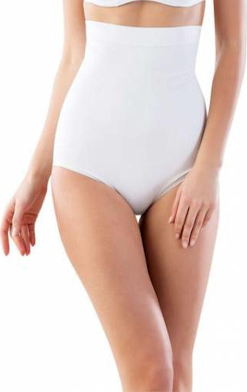 Yüksek Bel Slip Korse 9003 Beyaz M