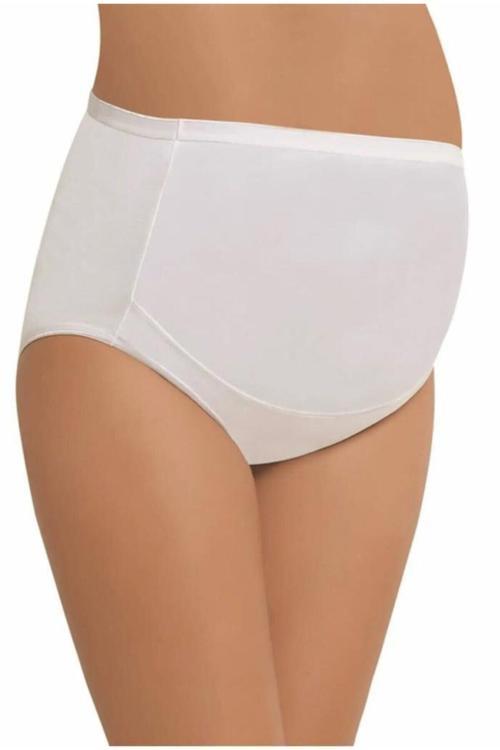 Kadın Beyaz Pamuklu Hamile Külodu Beyaz M