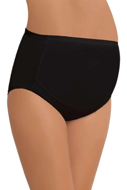 Kadın Siyah Pamuk Hamile Külodu 3'Lü Siyah M