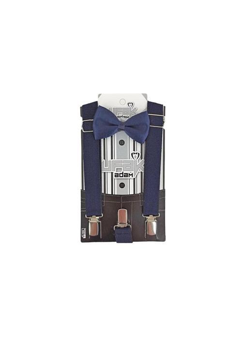 Pantolon Askısı Ve Papyon Lacivert 4-6