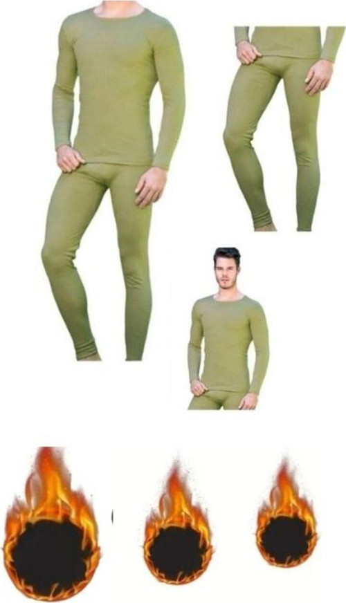 -20 Derece Termal Erkek Takım Haki Haki 2Xl