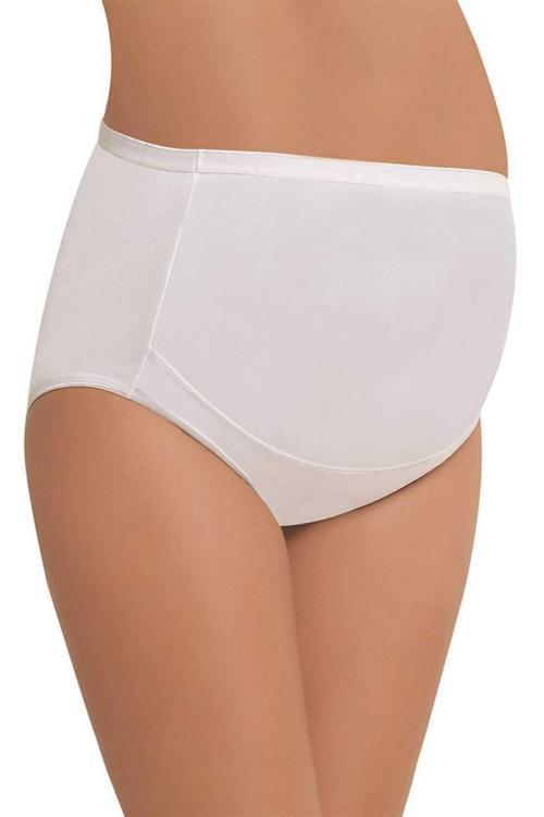 Kadın Siyah Hamile Külot 3'Lü Beyaz S