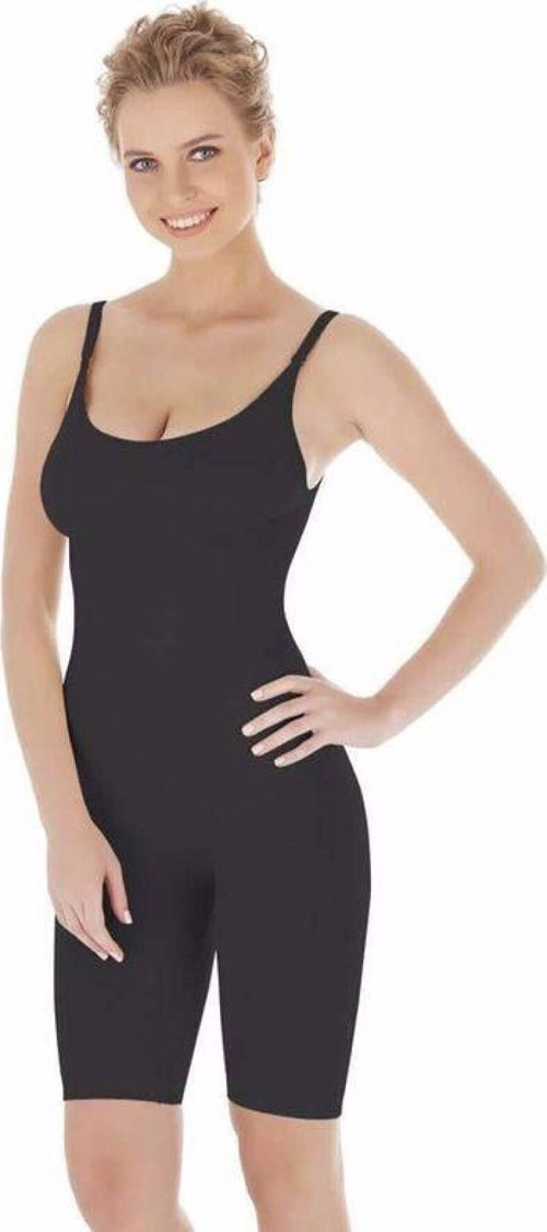 Kadın Siyah Tam Boy Korse Beyaz 2Xl
