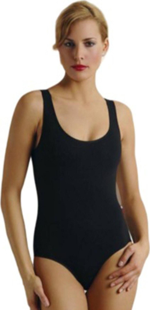 Kadın Siyah Geniş Askılı 3 Lü Paket Çıtçıtlı Body Zıbın Siyah S