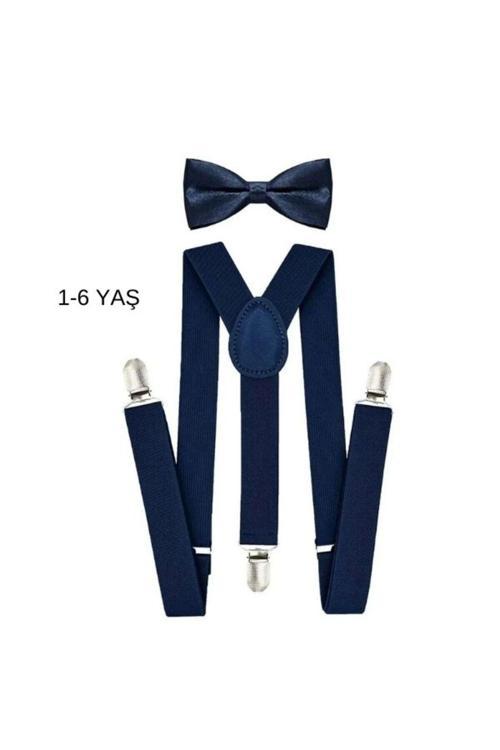 Papyon Pantolon Askı Seti 1-6 Yaş Lacivert Tek Ebat