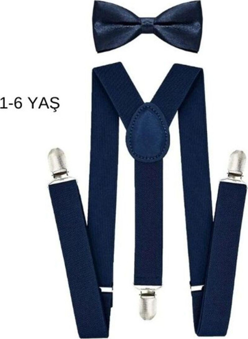 Papyon Pantolon Askı Seti 1-6 Yaş Lacivert Tek Ebat
