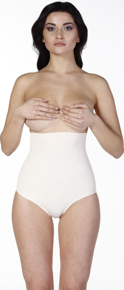 Maison Mila Kadın Yüksek Bel Sıkılaştırıcı Slip Korse Bej L-Xl