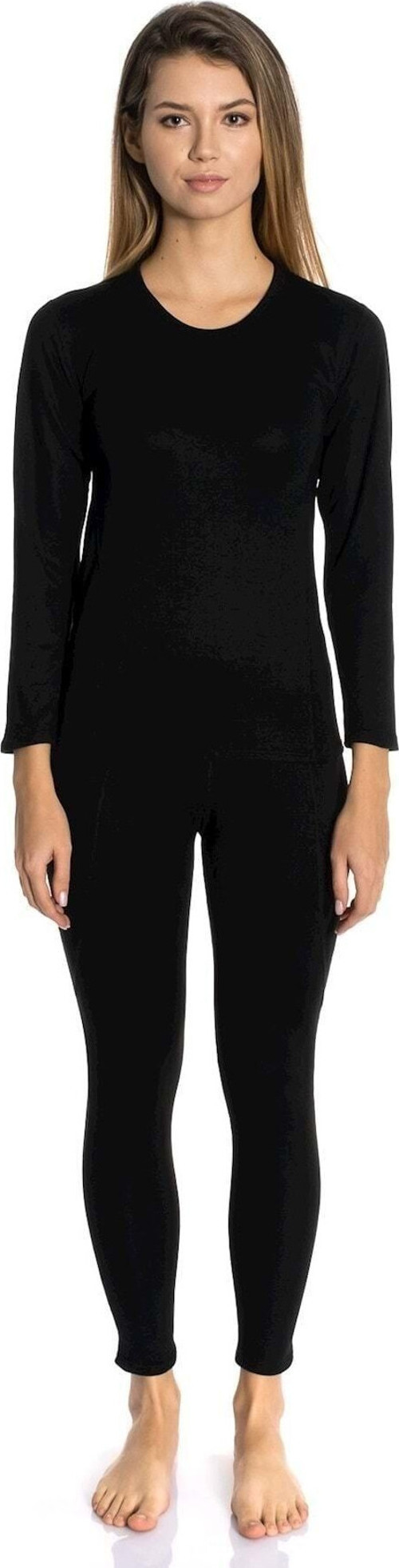 Thermal Kadın Uzun Kol Fanila - S Siyah Xl