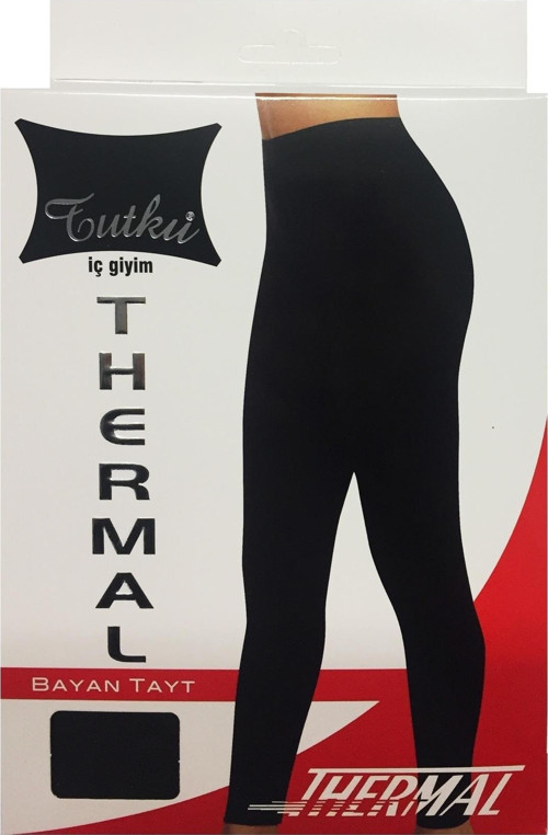 Termal Tayt Siyah Tutku Siyah 2Xl