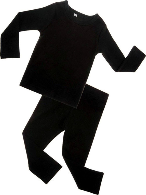 Kız Çocuk Siyah 1'Li Paket 0835-836 Termal Takım Siyah 8-10 Yaş