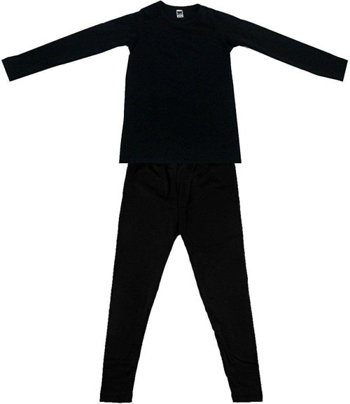 Kız Çocuk Alt Üst Termal Içlik Takımı Kışlık Içlik Siyah 11-13 Yaş