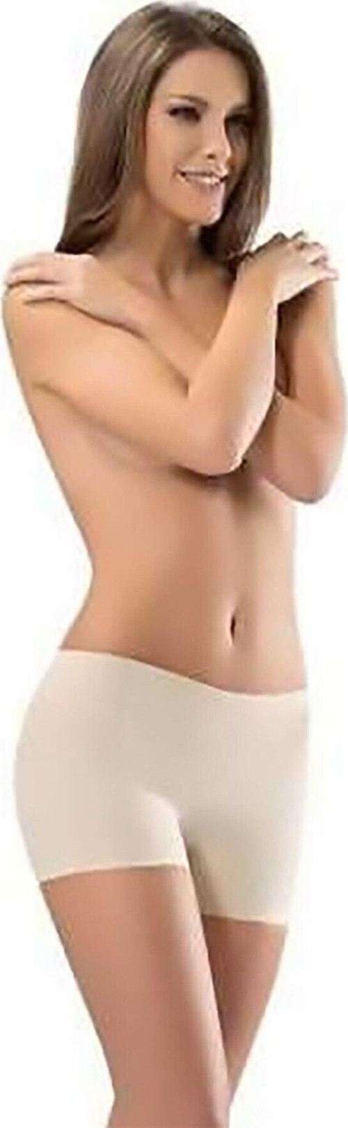 6 Adet Kadın Cotton Lazer Boxer Siyah Standart
