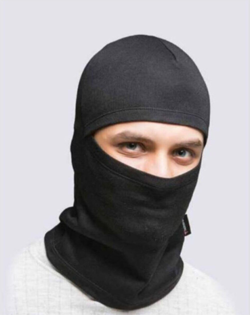 Termal Kar Kayak Maskesi Siyah Standart