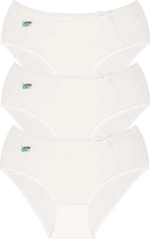 Paket Hassas Ciltler Için Bambu Külot 3 ' Krem L