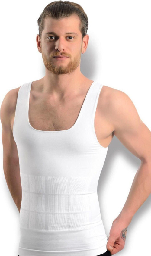 Erkek Beyaz Korse Beyaz Xl