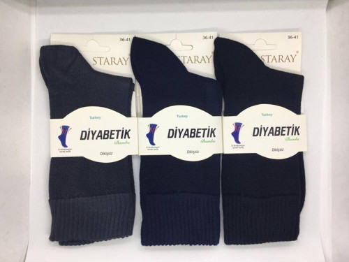 Bambu Kadın Şeker Çorabı 6'Lı Çok Renkli 36-40