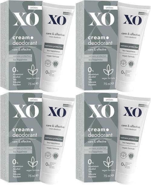 Krem Deodorant 75ML Unisex Care & Effective Parfümlü (4 Lü Set)