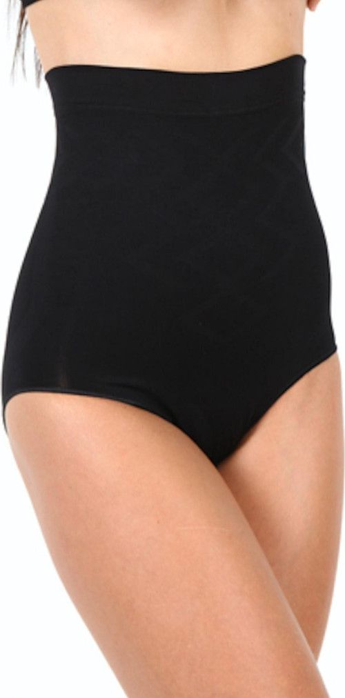 Kadın Lazer Kesim Yüksek Bel Slip Korse 2 Beden Inceltme Garantili Siyah 3Xl