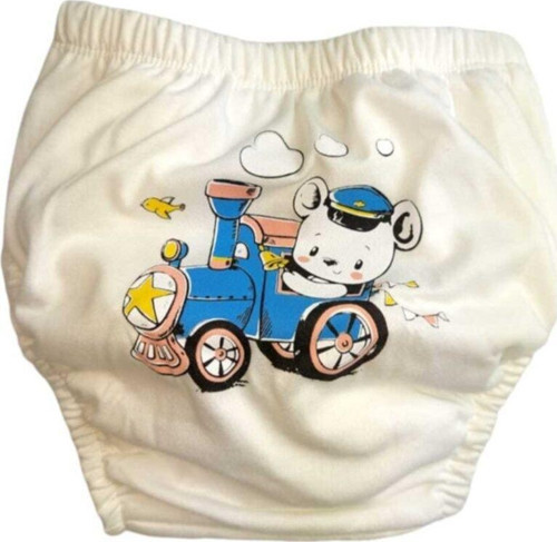 Jojovu Bebek Alıştırma Külodu Pamuklu Açık Beyaz 3