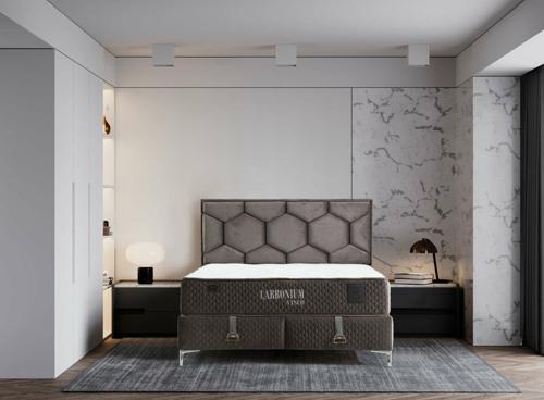 Carbon Baza Başlık Yatak Seti 150x200