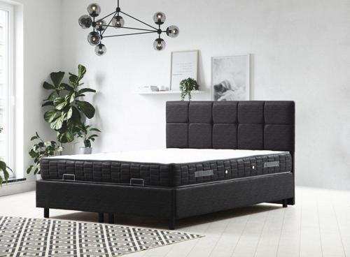 Vitalia Baza Başlık Yatak Seti - Antrasit 150x200